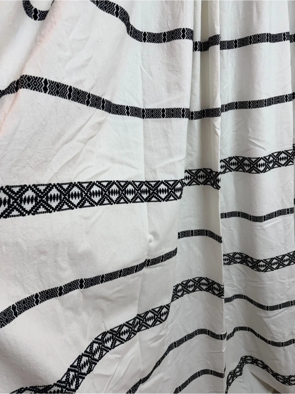 Better Homes & Gardens boho shower curtain